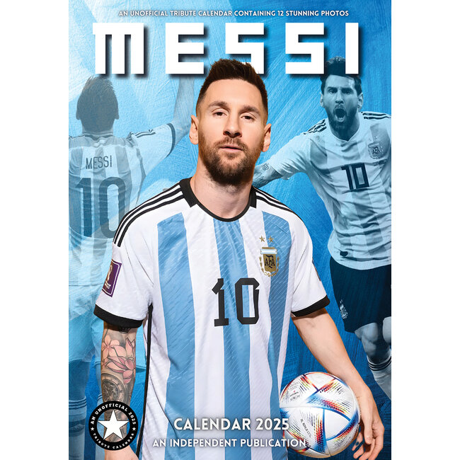 Calendrier Lionel Messi 2025 A3