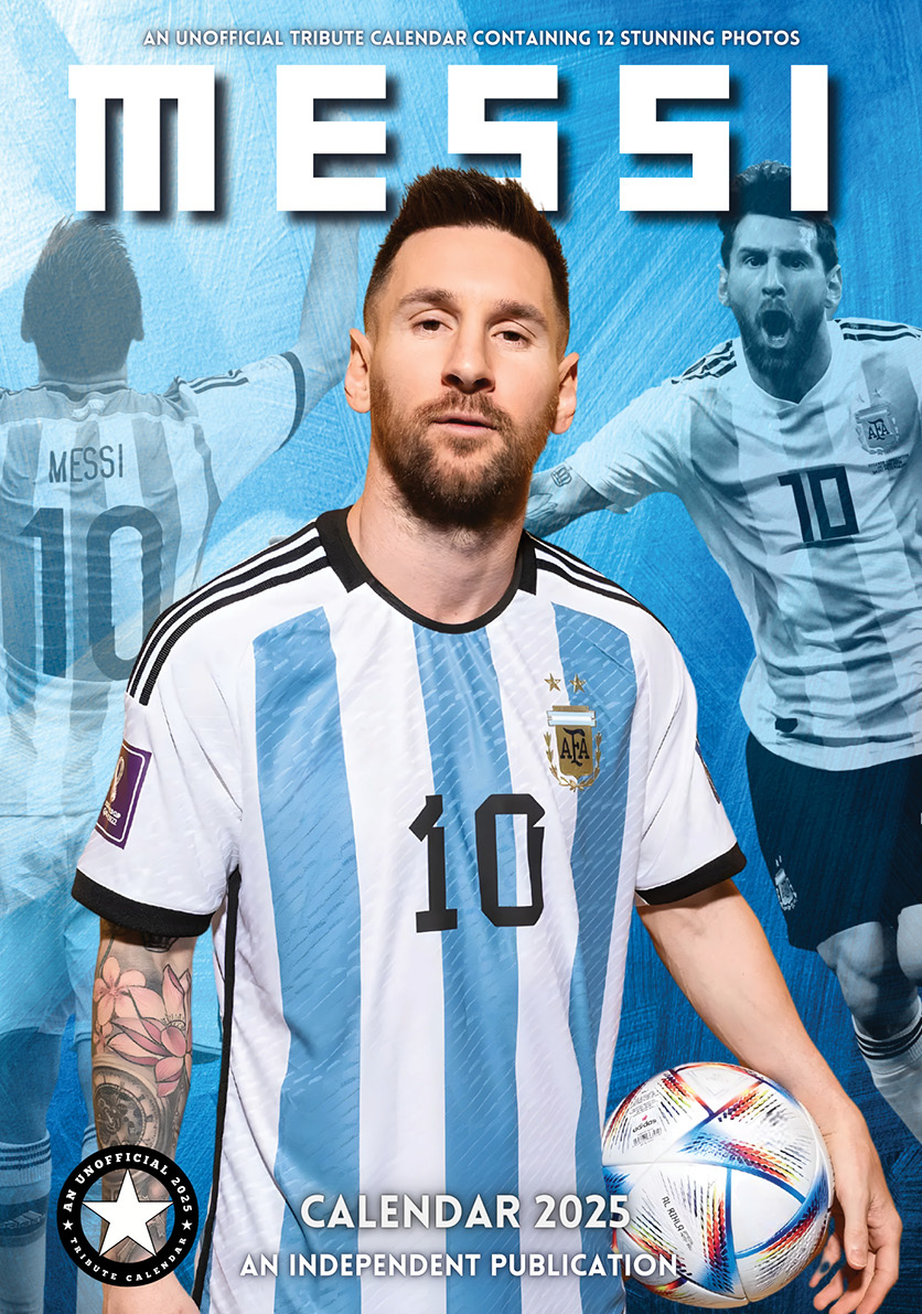 Buy Lionel Messi Calendar 2025 A3? Quick and easy online