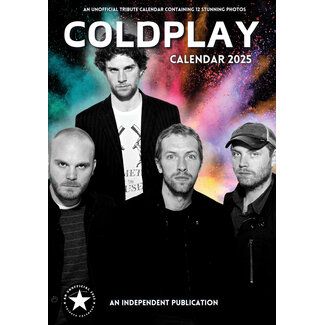 Dream Coldplay - Calendario Chris Martin 2025 A3