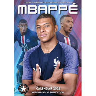 Dream Mbappe Calendar 2025 A3