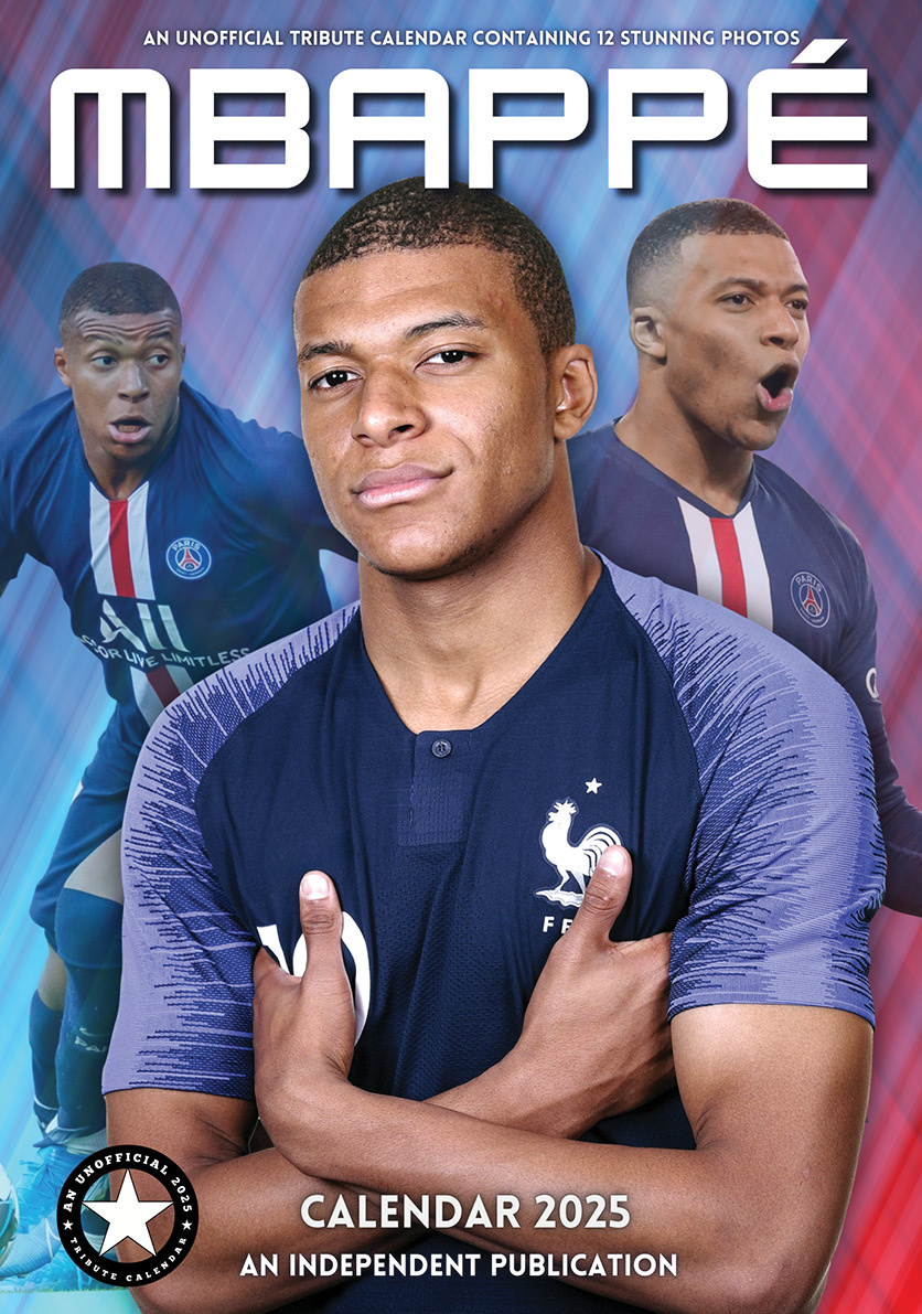 Mbappe Kalender 2025 A3