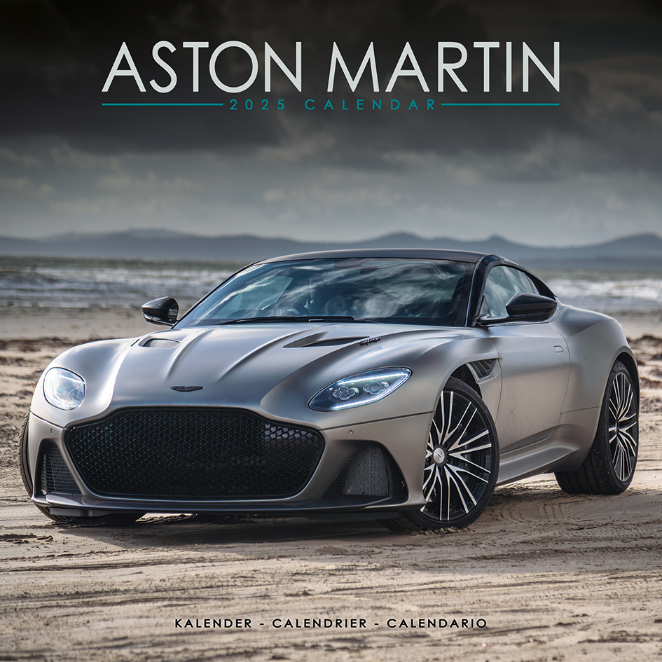 Buying Aston Martin Calendar 2025 simply order online Kalenderwinkel.nl
