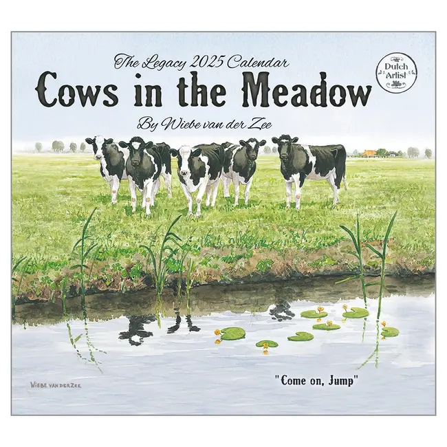 Cows in the Meadow Calendar 2025