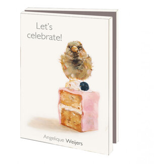 Bekking & Blitz Small card folder: Let's celebrate, Angelique Weijers 10 Pieces