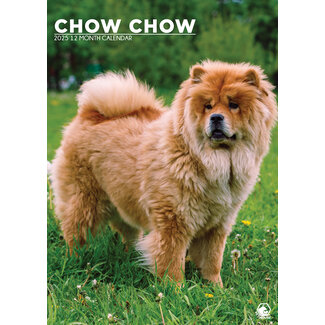 CalendarsRUs Chow Chow A3 Calendrier 2025