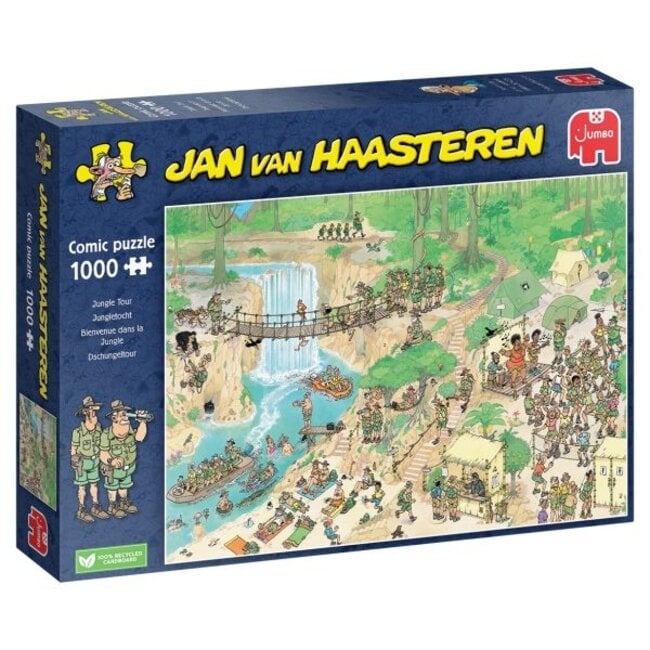 Jan van Haasteren – De Jungletocht Puzzel 1000 Stukjes