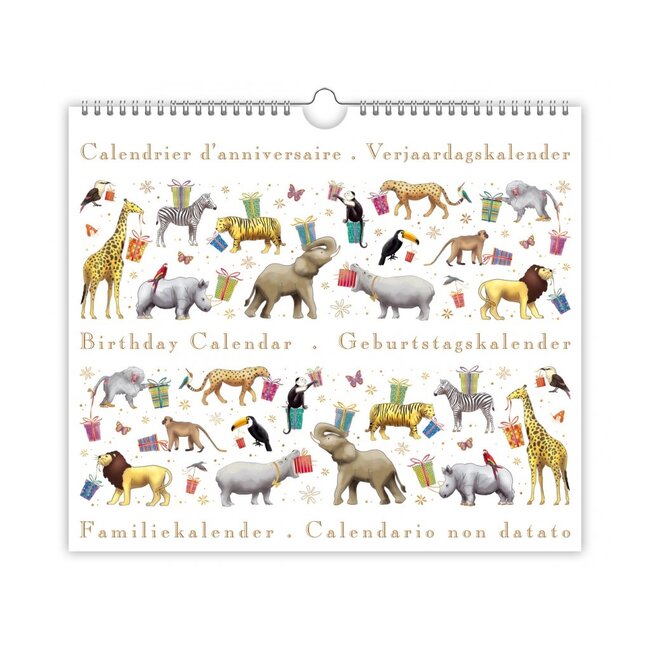 Quire Birthday calendar Various