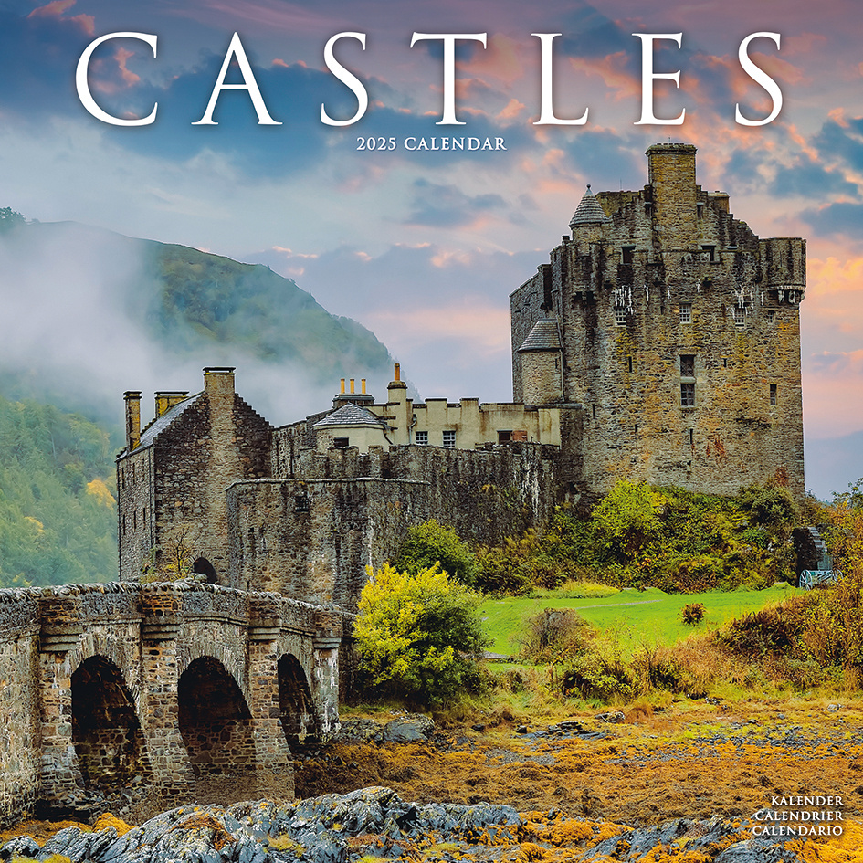 Buying Castles Calendar 2025? Order online quickly and easily Kalenderwinkel.nl
