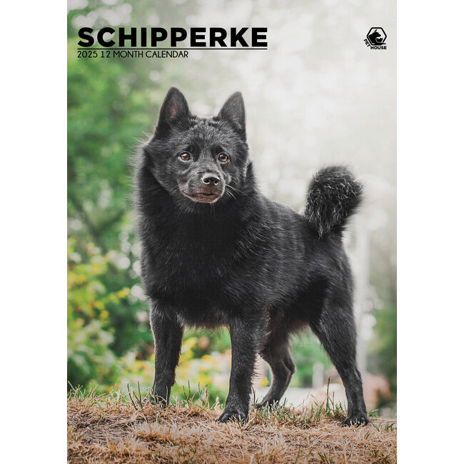 CalendarsRUs Calendario Schipperke A3 2025