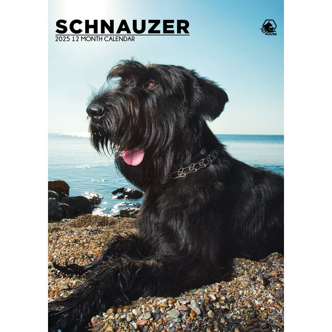 Calendario Schnauzer A3 2025