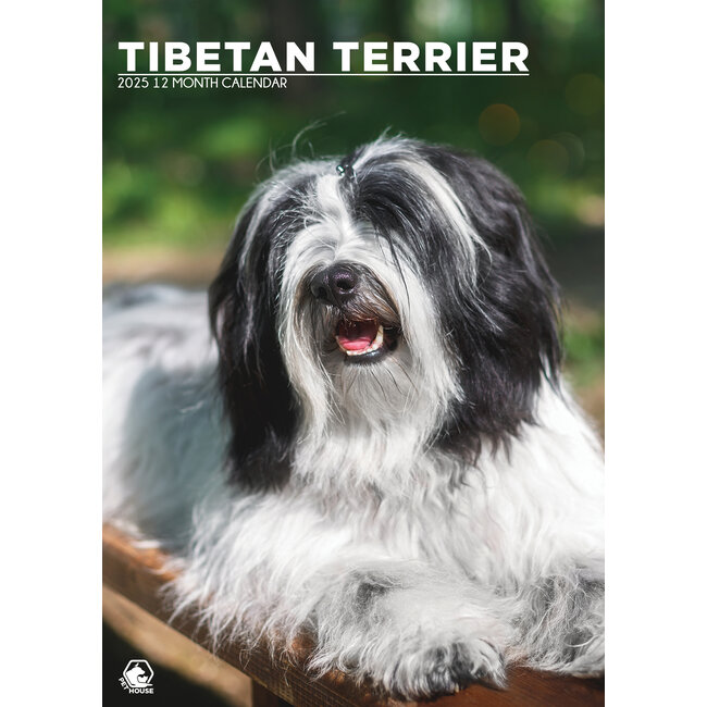 CalendarsRUs Tibetischer Terrier A3 Kalender 2025