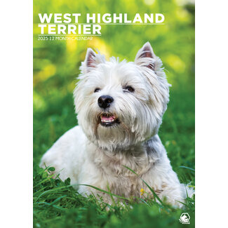 CalendarsRUs West Highland White Terrier A3 Calendar 2025