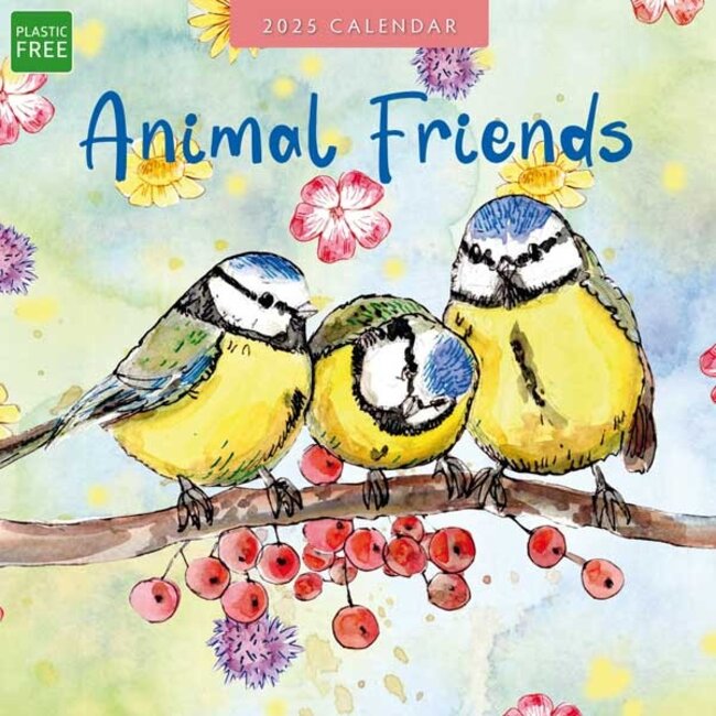 Animal Friends Calendar 2025