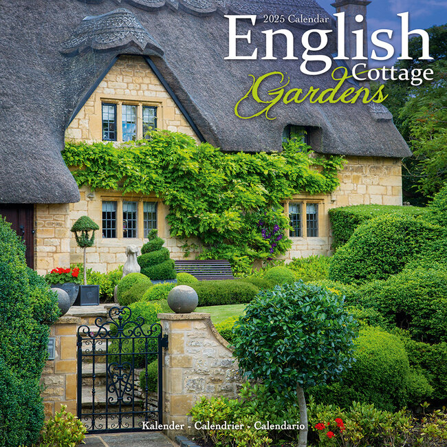 Buying English Gardens Calendar 2025 simply order online