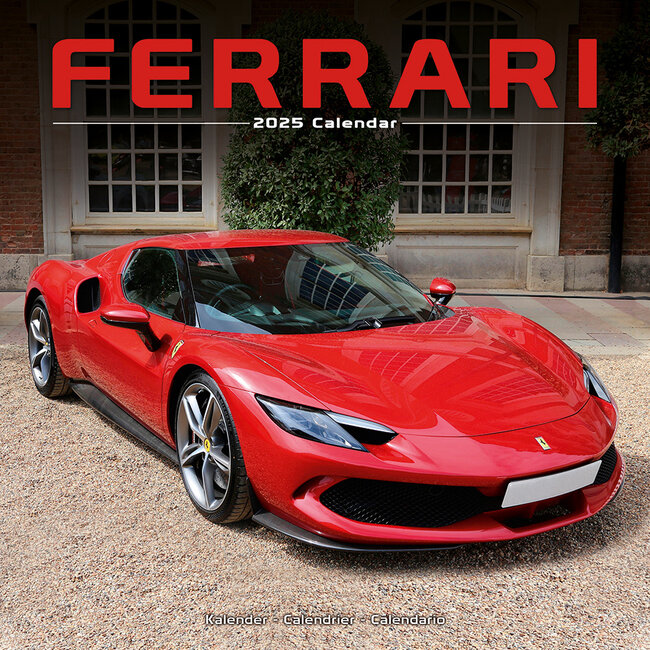 Ferrari Kalender 2025 Kopen? Bestel eenvoudig en snel online