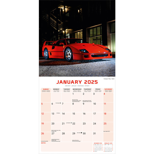 Buy Ferrari Calendar 2025? Order easily and quickly online