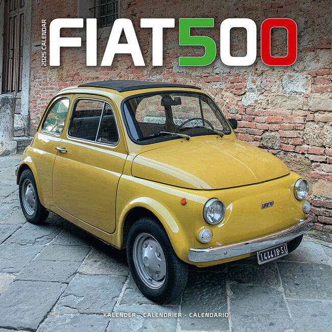 Calendrier Fiat 500 2025