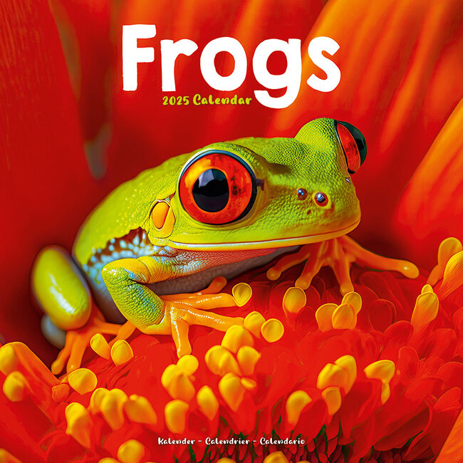 Avonside Frog Calendar 2025