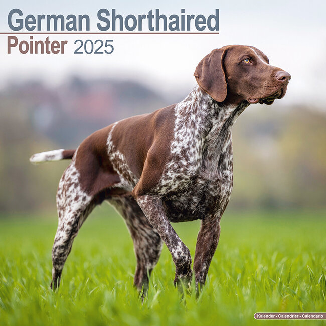 German Standing Calendar 2025