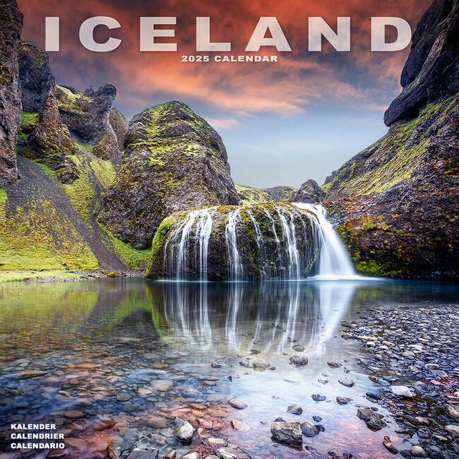 Avonside Calendrier Islande 2025