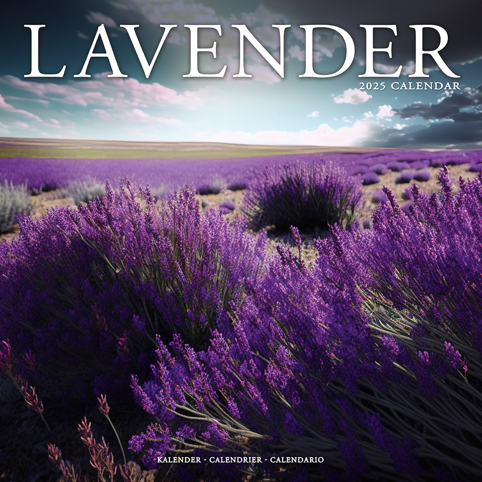 Buy Lavender Calendar 2025 simply order online Kalenderwinkel.nl