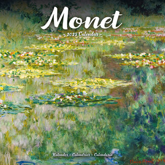 Avonside Calendrier Monet 2025