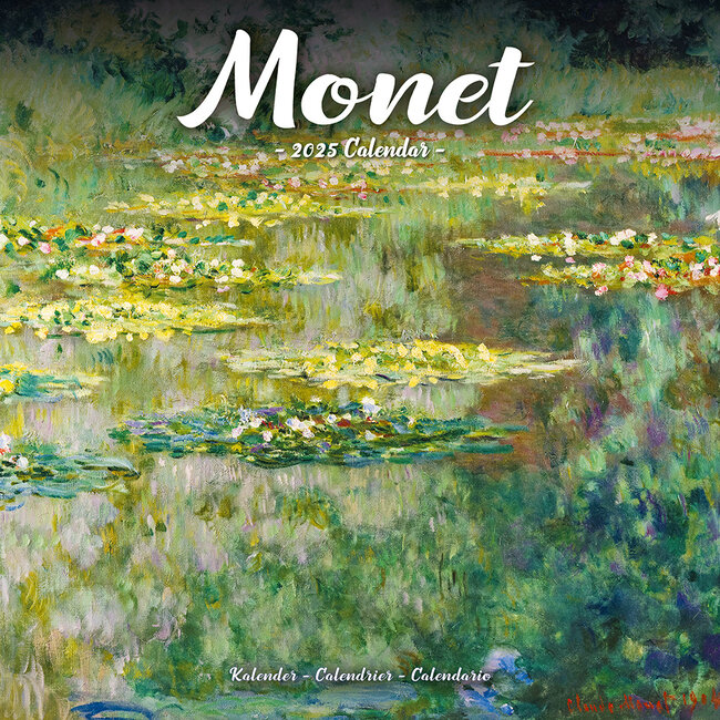 Avonside Calendrier Monet 2025