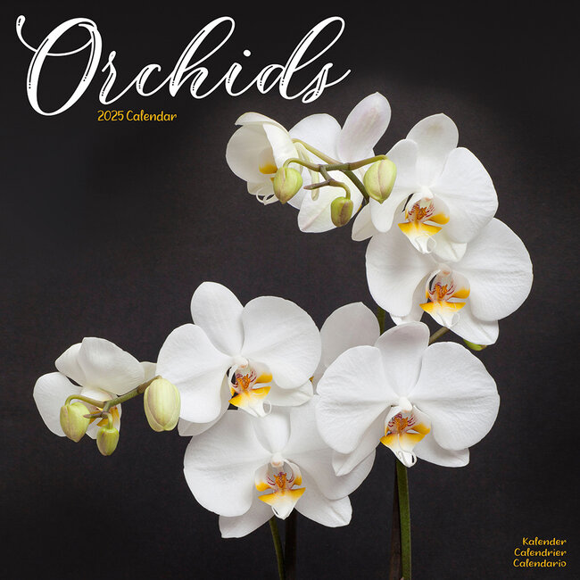 Calendario de orquídeas 2025