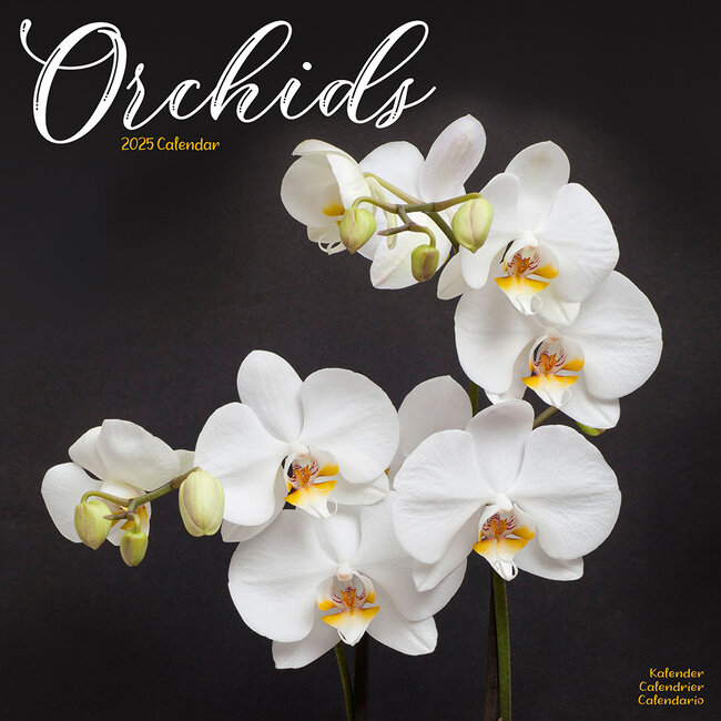 Calendrier des orchidées 2025