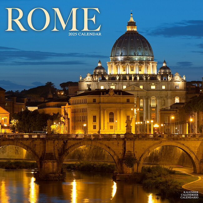 Avonside Calendario di Roma 2025