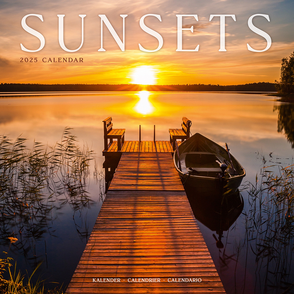 Sunsets Kalender 2025 Kopen? Bestel eenvoudig online Kalenderwinkel.nl