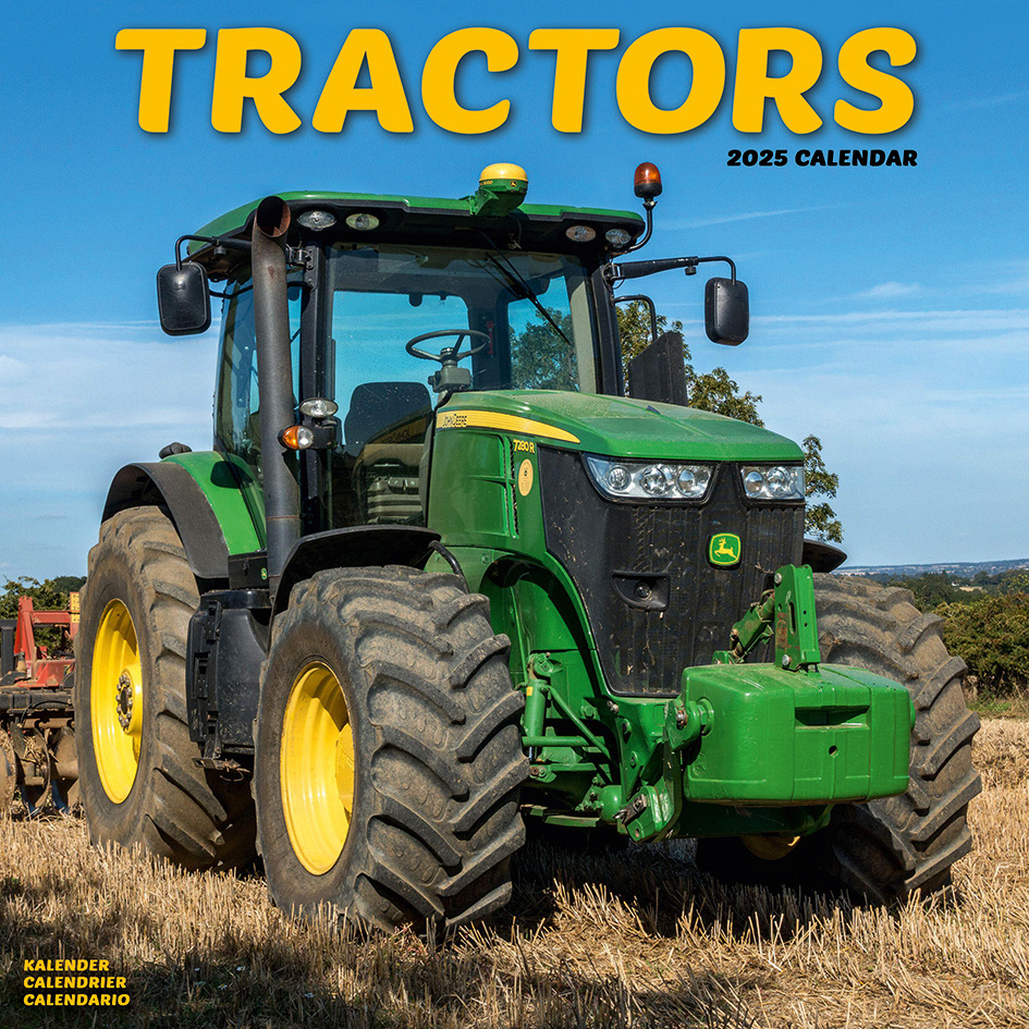 Buying Tractors Calendar 2025 simply order online Kalenderwinkel.nl