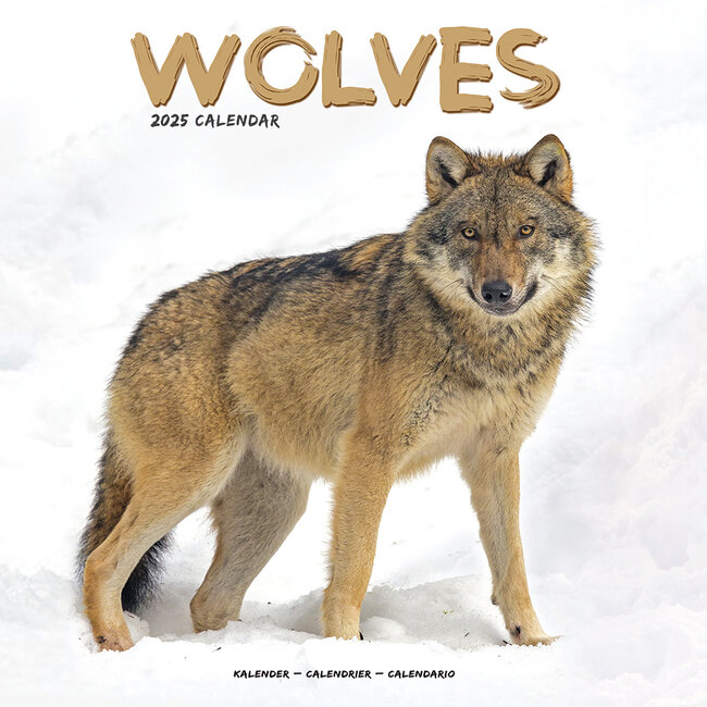 Calendario dei lupi 2025