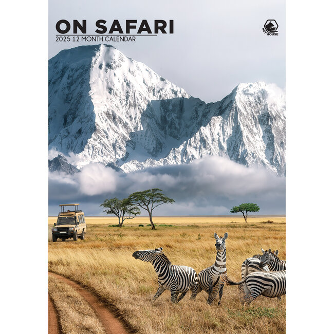 Safari A3 Calendar 2025