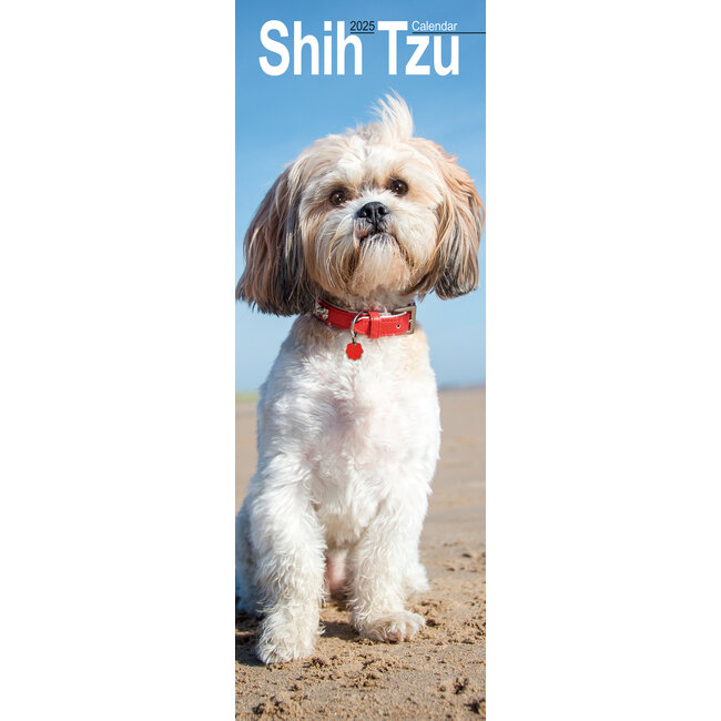 Calendrier Shih Tzu 2025 Slimline