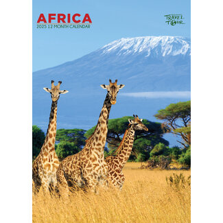 CalendarsRUs Africa A3 Calendar 2025