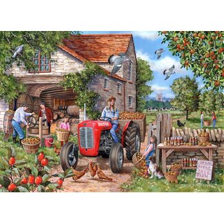 The House of Puzzles Apfelwein und Rosie Puzzle 500 XL-Teile