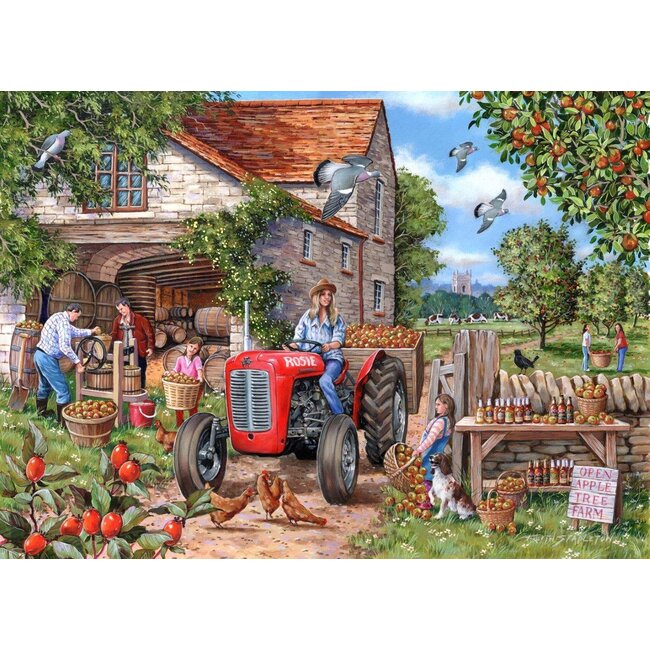 The House of Puzzles Puzzle Cider and Rosie 500 piezas XL