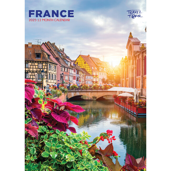 Calendario A3 Francia 2025? Pídalo fácil y rápidamente en línea. Kalenderwinkel.nl