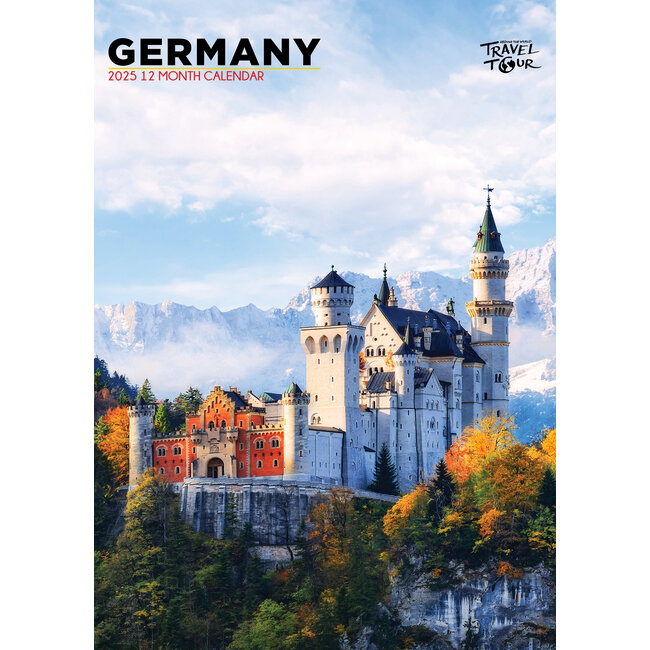 Germany A3 Calendar 2025