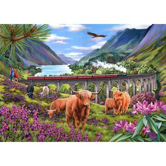 The House of Puzzles Puzzle da donna Glenfinnan 500 pezzi XL