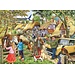The House of Puzzles Pferde und Hunde Puzzle 500 XL Teile