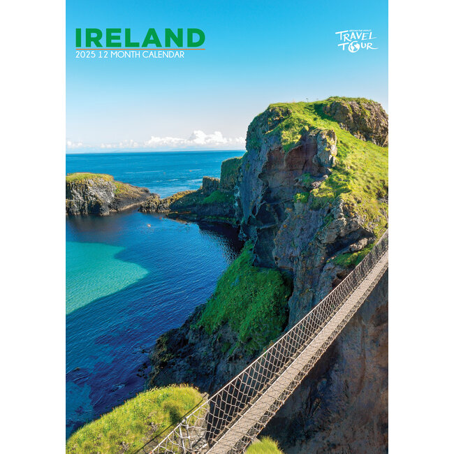 Irlande Calendrier A3 2025