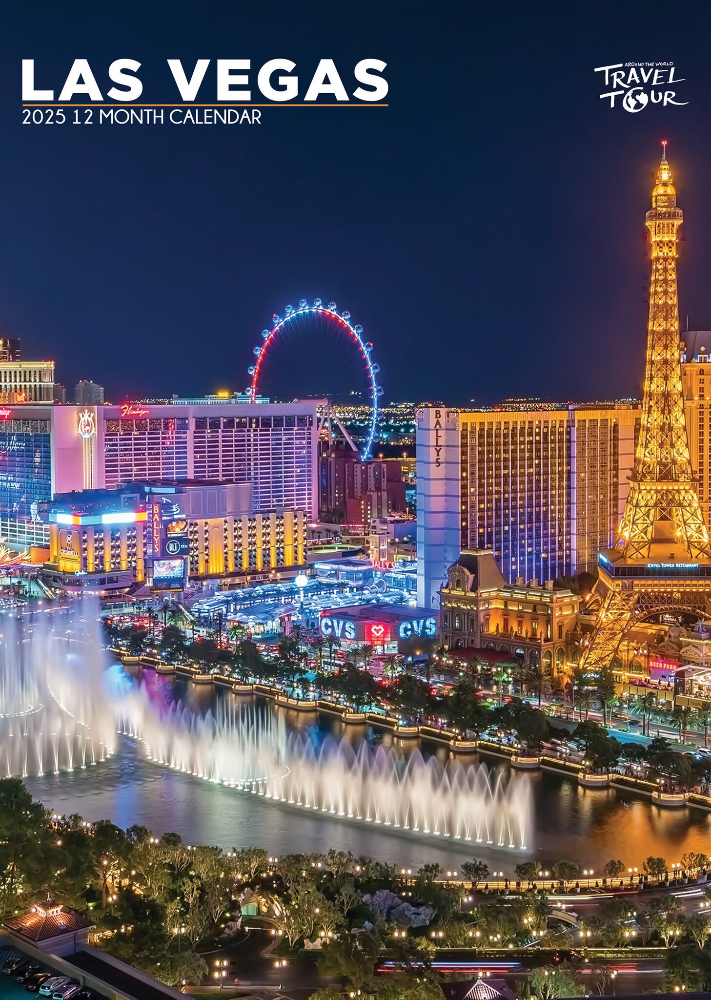 Las Vegas A3 Kalender 2025? Bestel eenvoudig en snel Online