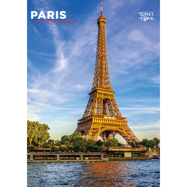Calendario A3 Parigi 2025