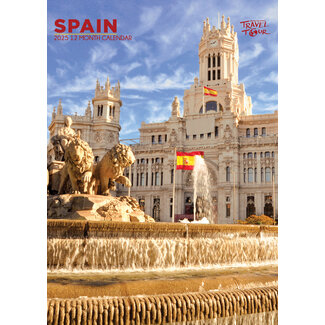 CalendarsRUs Spain A3 Calendar 2025