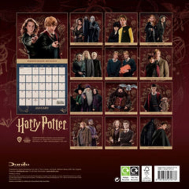 Harry Potter Kalender 2025 Kopen?  Bestel eenvoudig Online 