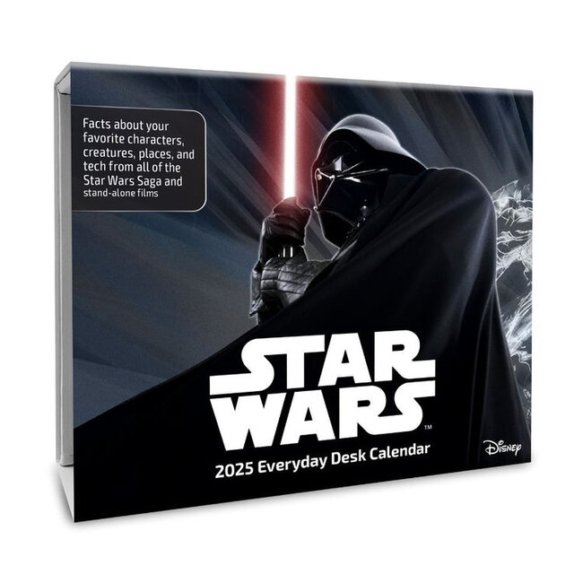 Star Wars Kalender 2025 Boxed Kopen? Bestel eenvoudig online - Kalenderwinkel.nl