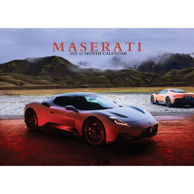 Maserati Calendar 2025