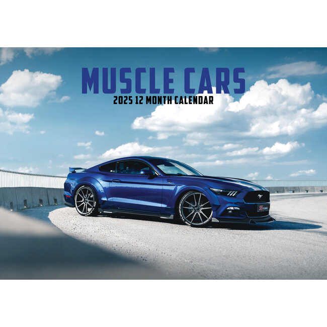 American Muscle Cars Calendario 2025